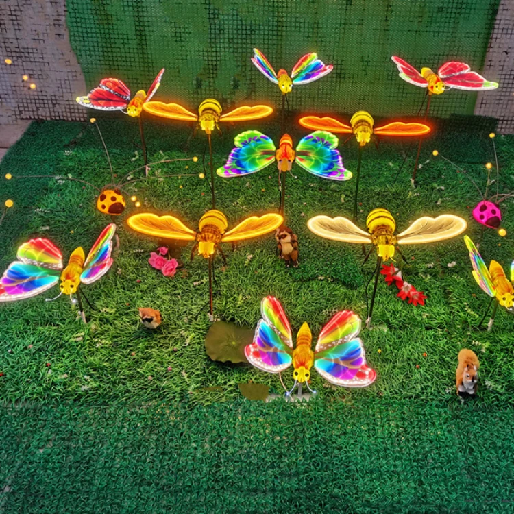 Dynamic Butterfly Lamp - Luminous Flap Wings Night Light for