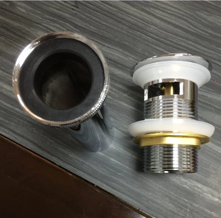 Water Mark Brass Waste Pop Up Drain For Wash Basin Bathroom Sinks With
