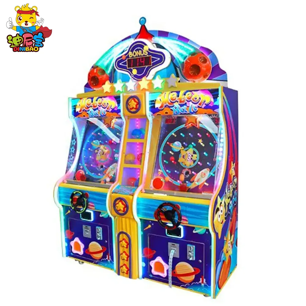 Source Hot selling Indoor amusement Meteor Ball arcade lottery ticket redemption game machine for sale on m.alibaba