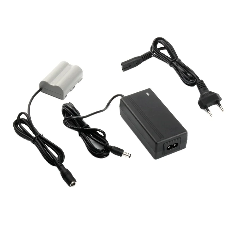 EN-EL3E Dummy Battery ENEL3E AC Power Adapter for Nikon D200 D300 D300S D700 Square Adapter