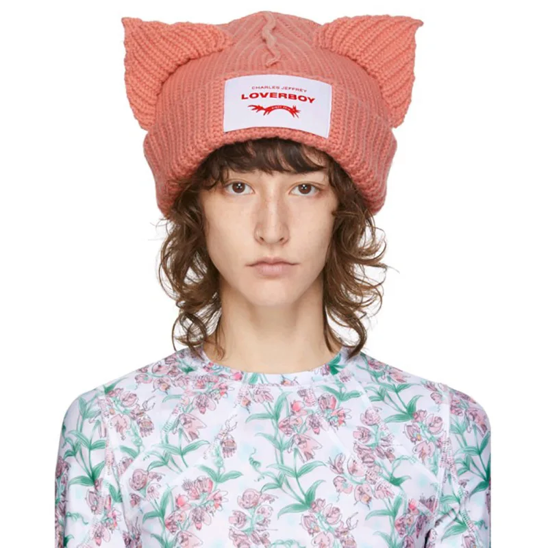 NEWAVE CAT HAIR BEANIE 猫耳 アームウォーマーセット NEWAVE CAT HAIR BEANIE – YZ