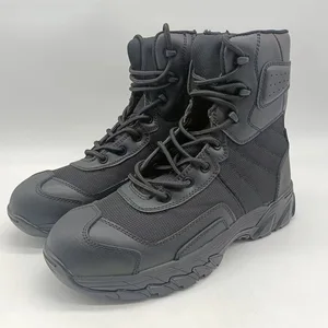 Cross-Border Outdoor Safety Protection Mountaineering Desert Hunting Boots Quick Side Zip Non-Slip Wear-Resistant Boots