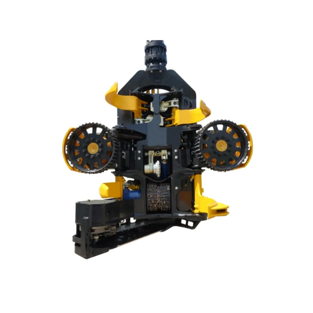China Tree Cutting Timber Harvester Yuchai F60 Harvester Head Forest Machine with Free Segment Cutting Forestry Harvesting Head