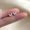 Earrings, white gold