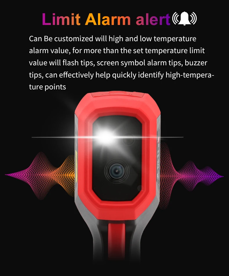 Uti120s Infrared Thermal Imager High Precision Handheld Floor Heating