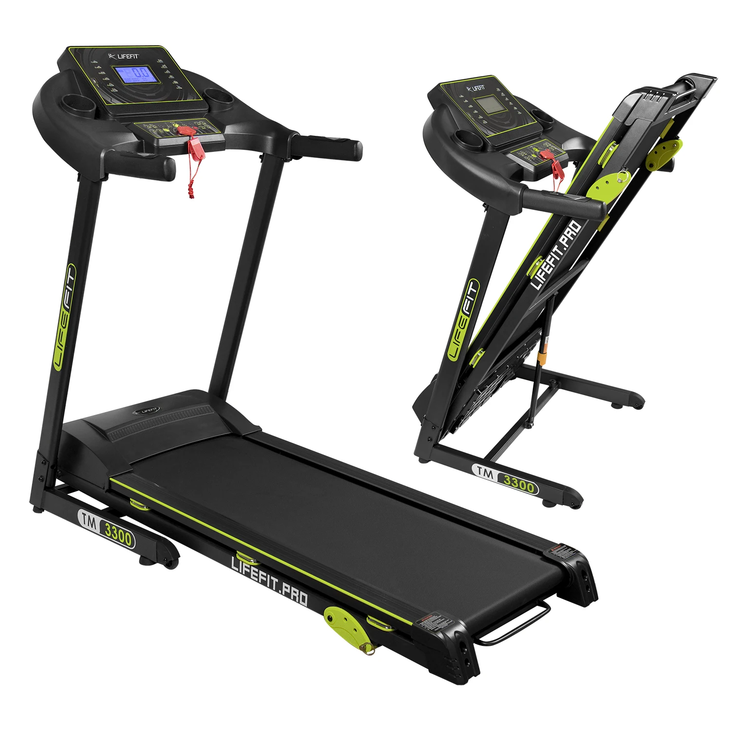 TM-3300 Foldable Treadmill Smart Walking Running Machine