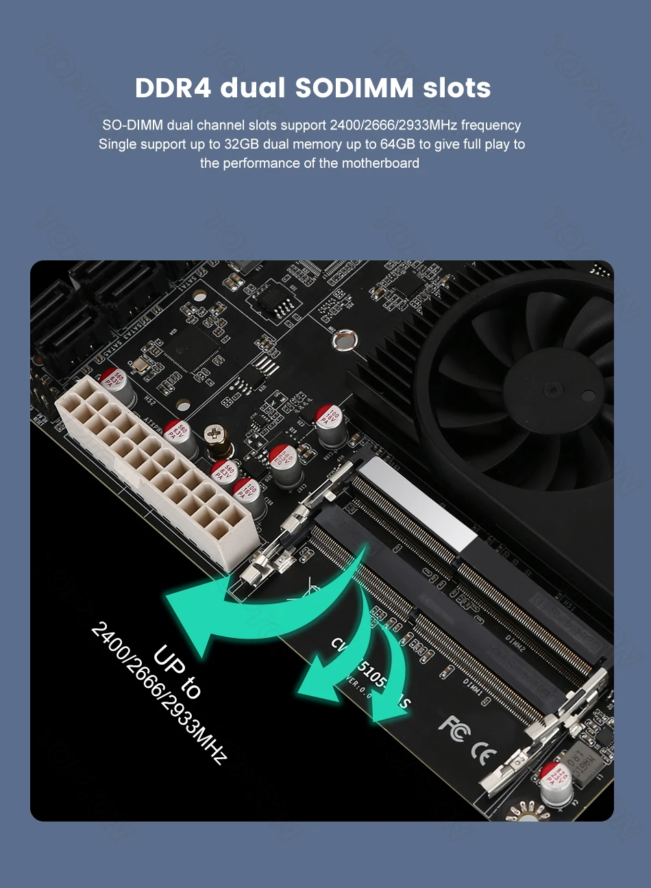 Nas Motherboard N5105/n6005 4x Inte1 I226-v 2.5g Nics Dual M.2 Nvme Six ...