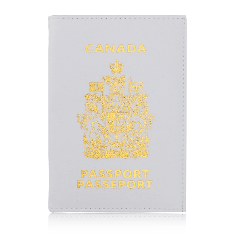 Pu Leather Marble Passport Holder - Temu Canada