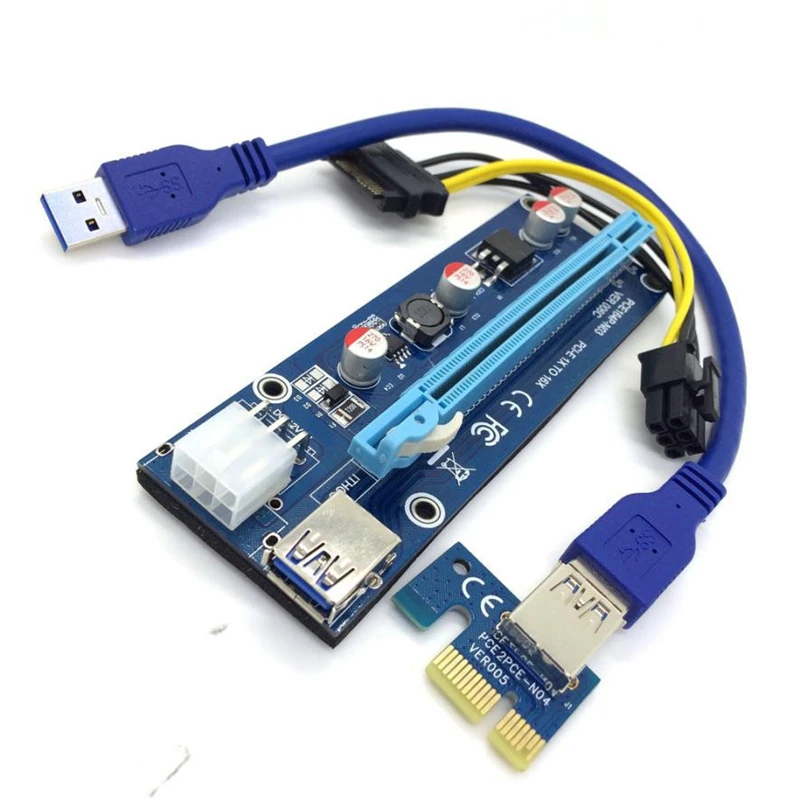 Durable 1x is 16-fold Card Expansion Adapter Spedito da : Stati Uniti USB 3.0 Cable 6PIN 15PIN IDE MOLEX Power Cord Beautiful 
