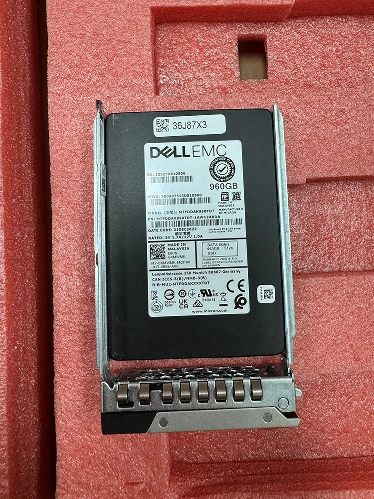 Dell 960GB SATA 6GB 2.5