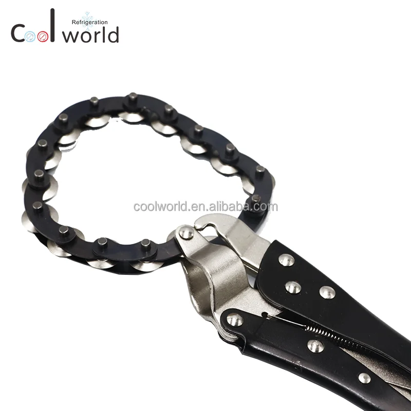 Heavy Duty Chain Pipe Cutter Locking Pliers Car Exhaust Pipe Wrench
