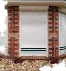 TOMA Modern Design Aluminum Rolling Shutter Window with Vertical Opening Pattern Best Security for Hotel Use