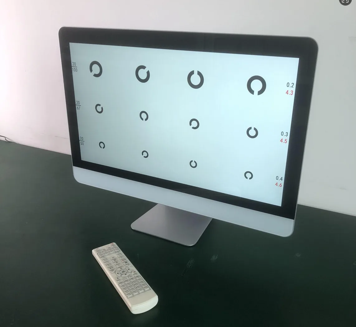 New Type Optometry Equipment 21.5 Inch HD LED LCD Screen Eye test Vision Chart Projector for Optical Shops