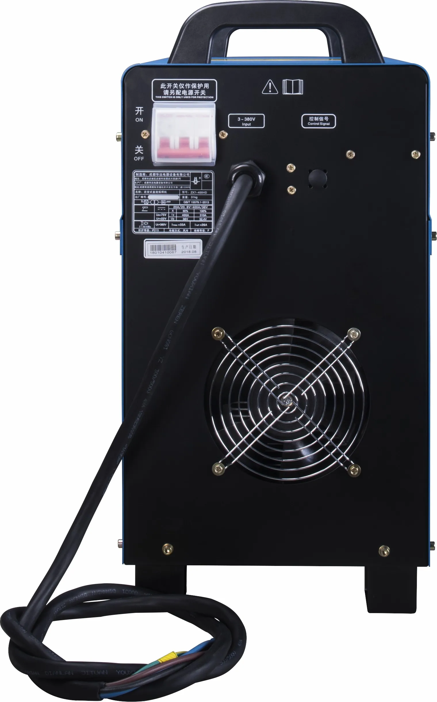 ZX7-400/500/630 SMAW Welding Machines - High Safety & Performance