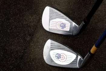 ゴルフクラブドライバーインパクトテープラベルボールヒッ