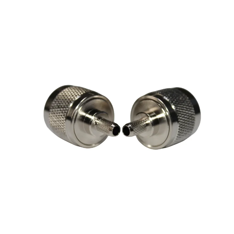 product n c j3 coaxial connectors top class male head n type connector crimp rg58 rg142 cable-3