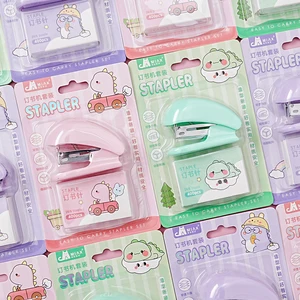 Small Stapler for Home Office - Mini Stapler Set, Student Stationery & School Gift Supply