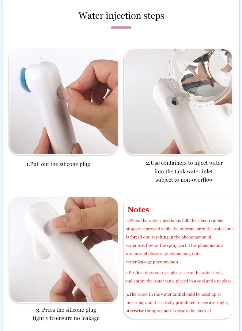 Mini Misty Usb Fan Rechargeable Water Mist Fan Portable With Spray