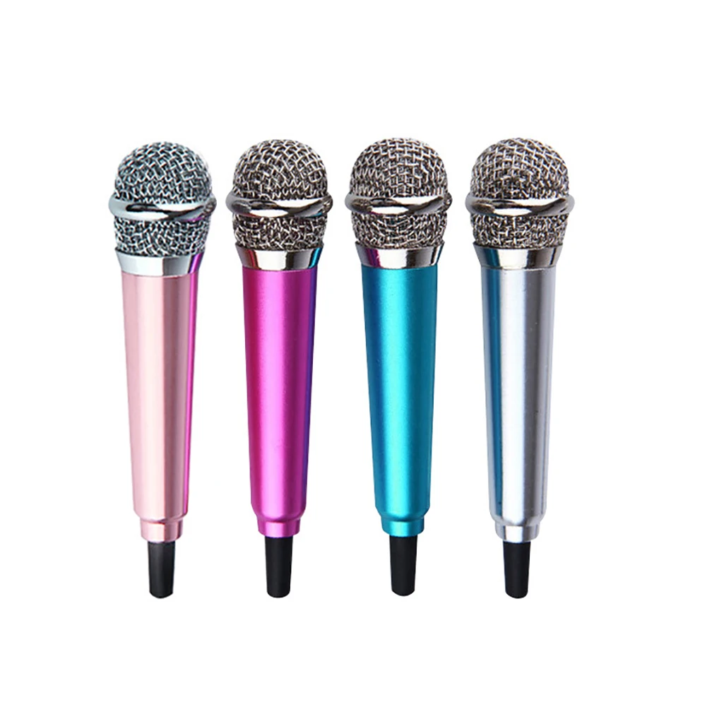 Portable 3.5mm Stereo Studio Mic KTV Karaoke Mini Microphone For Smart  Phone Laptop PC Desktop Handheld Audio Microphone| Alibaba.com