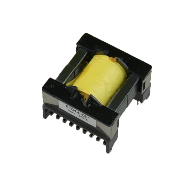 Factory Price Ee19 220v 12v 200w 4 Section Horizontal 6+4pin High Frequency Transformer