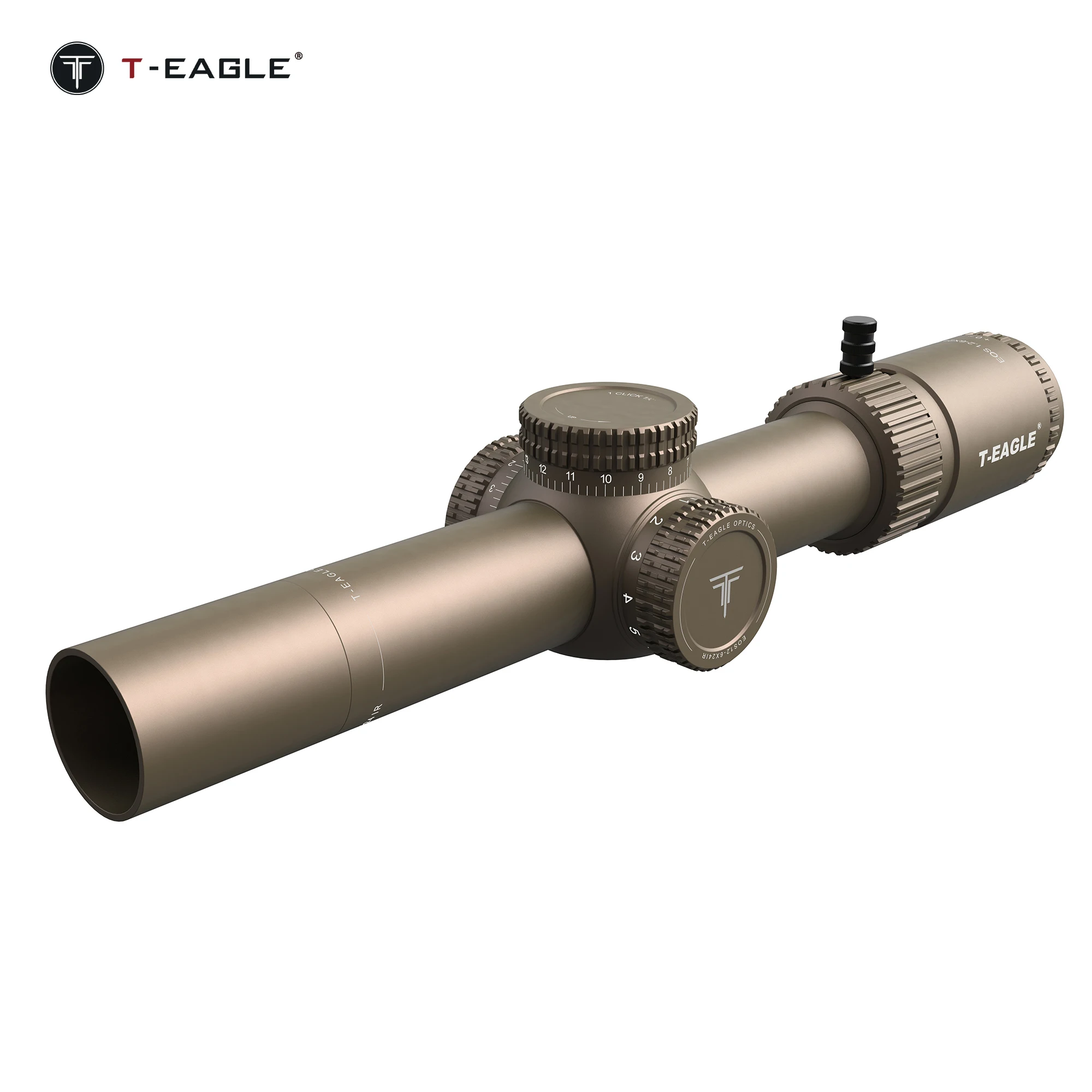 T-EAGLE EOS 1.2-6X24IR DE スコープ T-EAGLE EOS 1.2-6X24 IR SFP LPVO Riflescope
