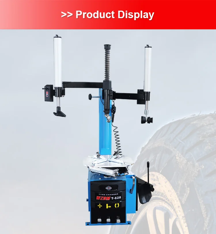 Wzdm T-628 12-24 Inch Popular Mobile Tire Changers Machine Used In Car ...