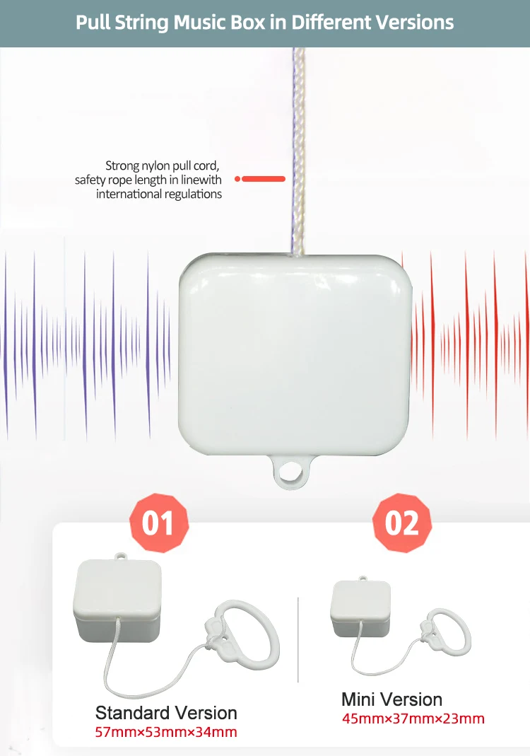 Mechanism Music Box Mechanical With String For Stuffed Baby Toys Buy