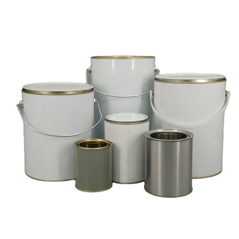 1 Quart Metal Paint Can with Lid - Epoxy Phenolic Lined