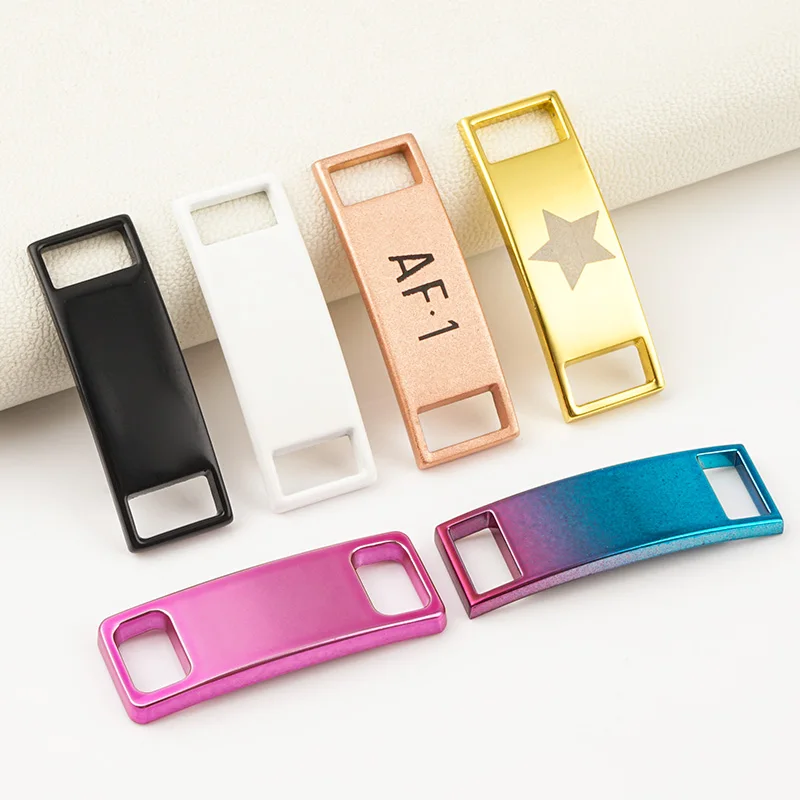 Lace Lock Lace Charms Wholesale Custom Logo Metal Shoelace Charm