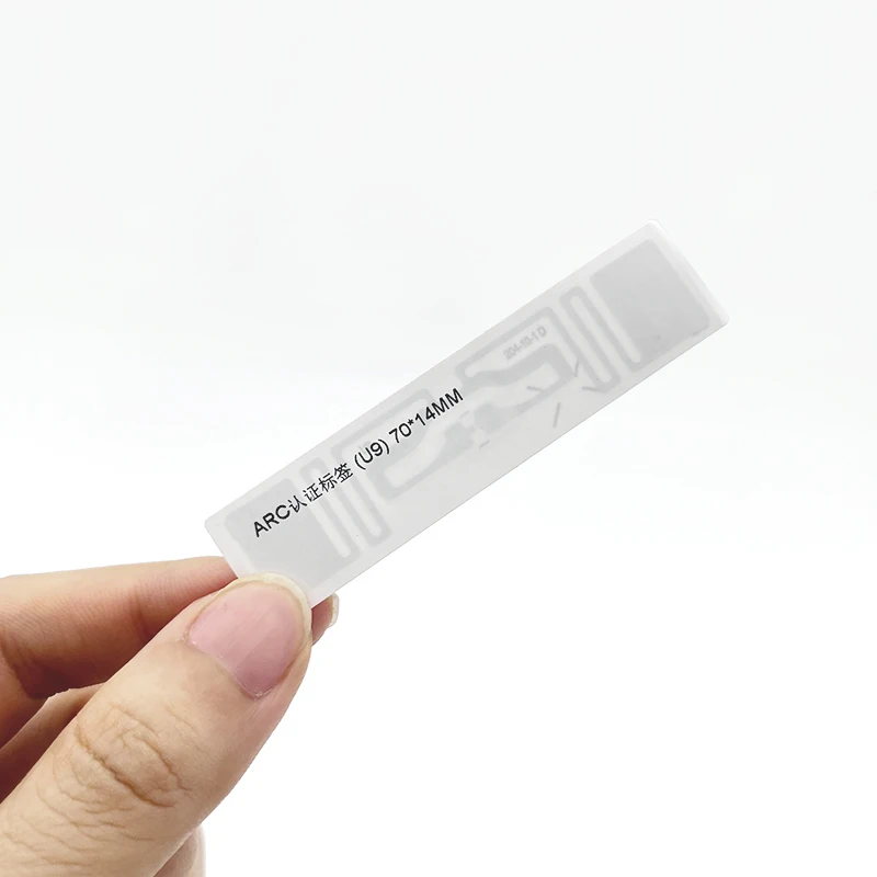 Reprogrammable Rfid Tags Programmable printable rfid sticker roll custom ISO18000-6C UHF UCODE9 ...