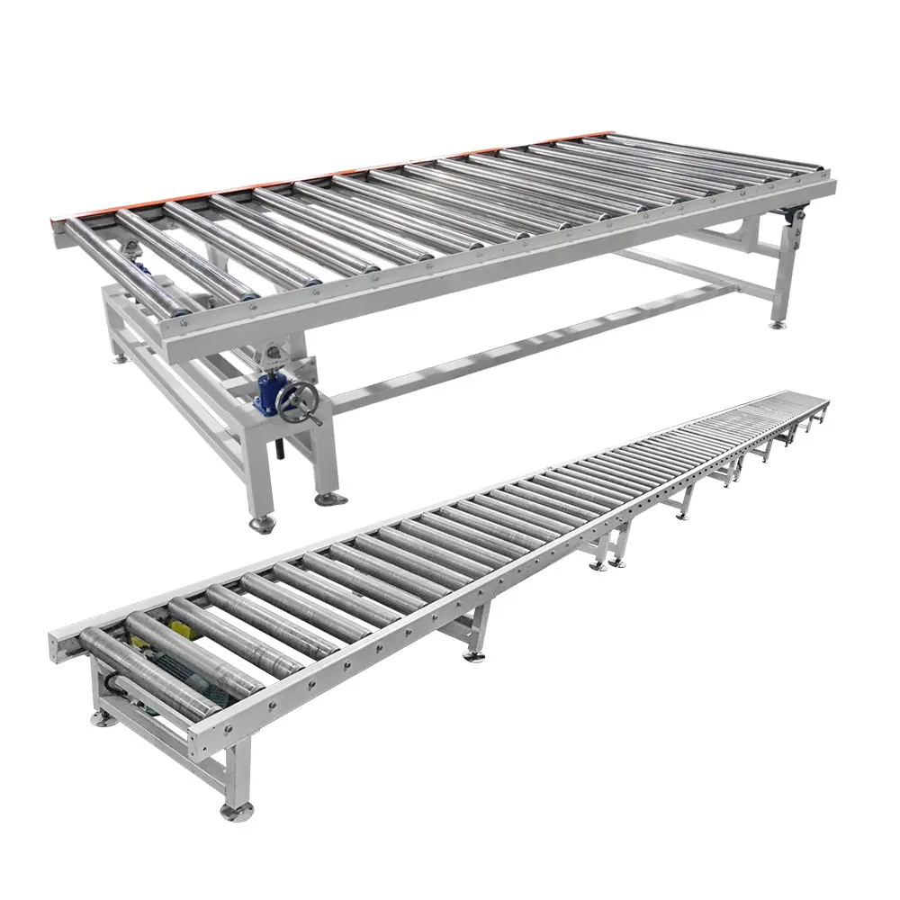 Hongrui High Quality Material Handling Industrial Roller Tables