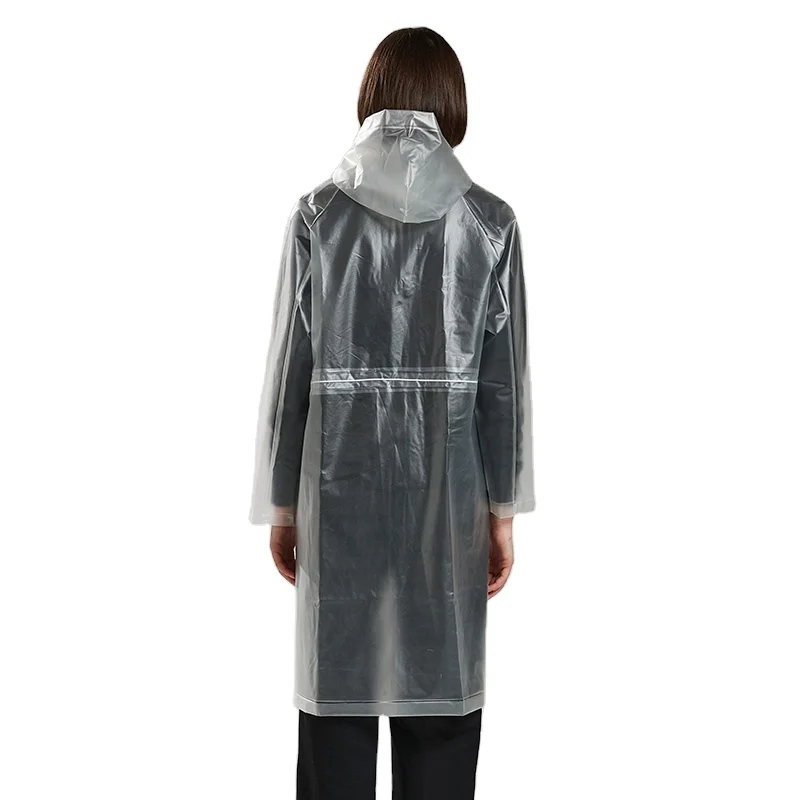 HIGH Quality TPU Fabric Raincoat Waterproof Raincoat Transparent Raincoat Poncho for Outdoor
