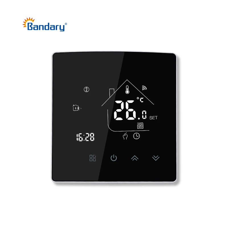 Bandary best wireless wifi gas boiler room programmable honeywell digital thermostat for home