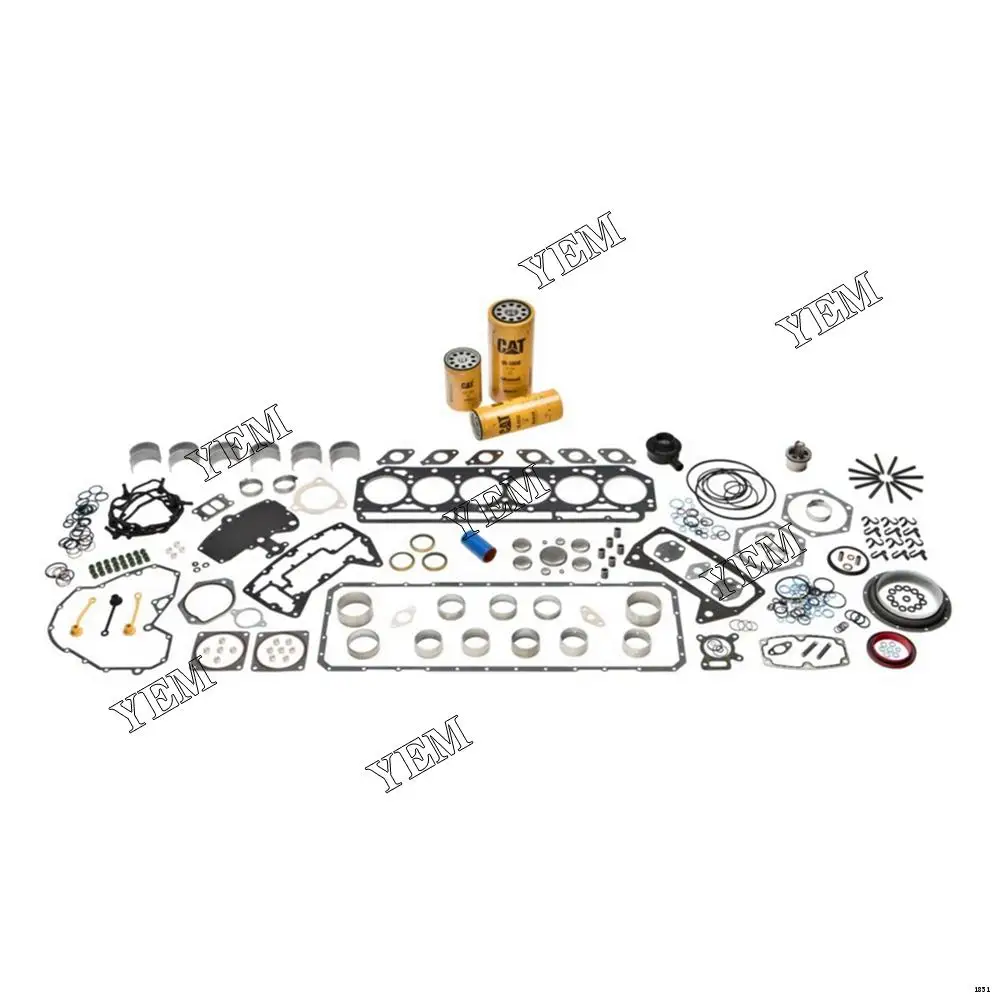 Excavator Accessories 430-7650 KIT-ENGINE OVERHAUL (BRONZE) for Caterpillar