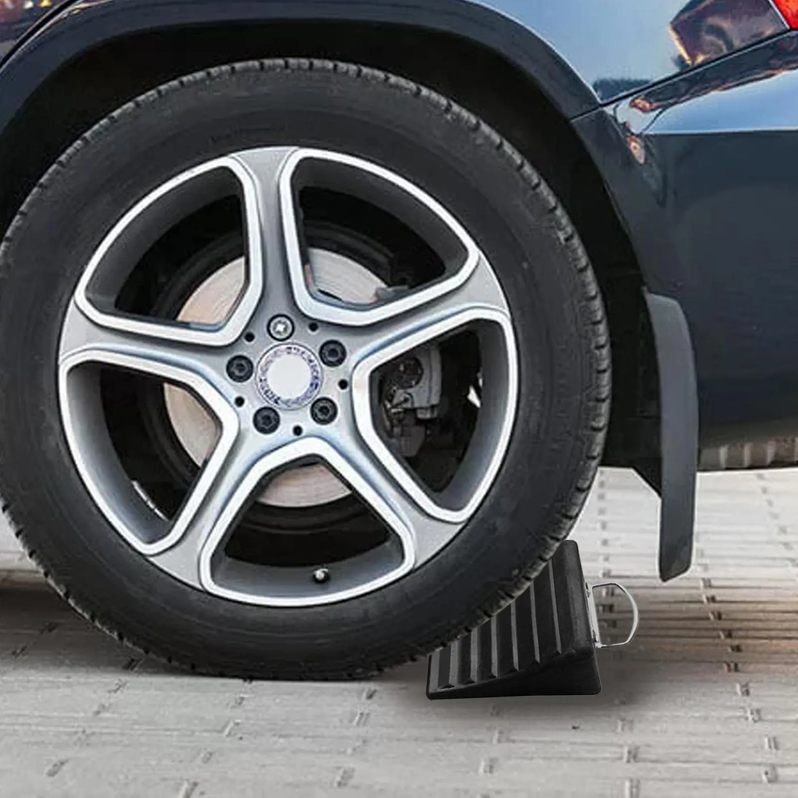 170Mm Anti-slip Universal Rubber Wheel Chock for Car factory