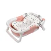 Tapis de bain rose