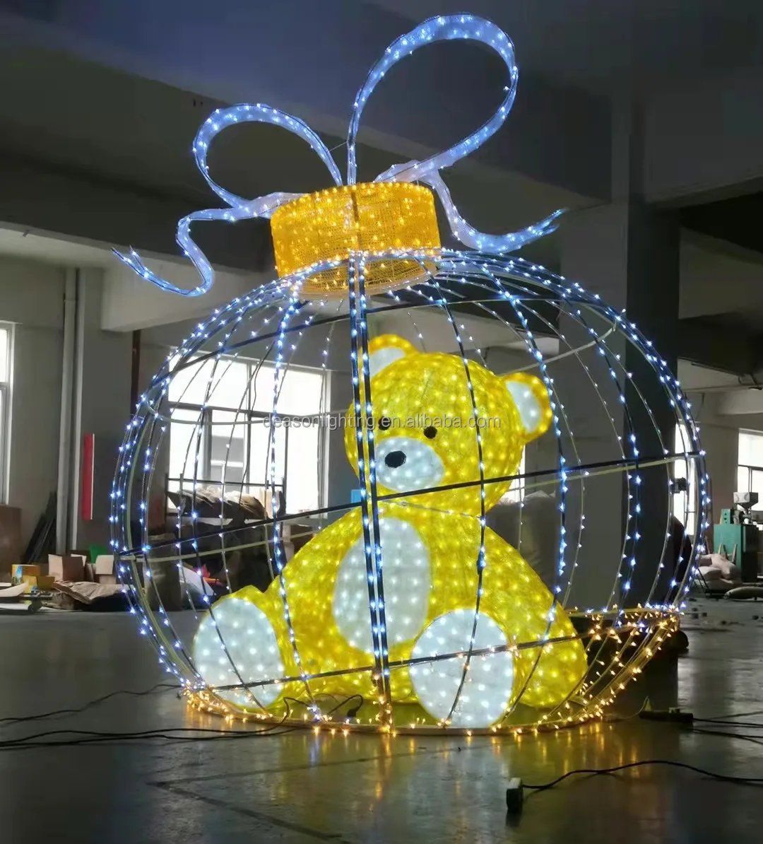 Giant Teddy Bear Outdoor Christmas Lights Decorations Buy Giant Teddy