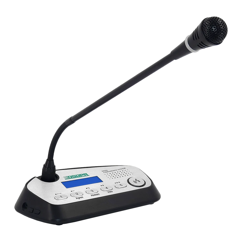 Conference System Multiple Mic Chairman Unit Microphone With Voting Function