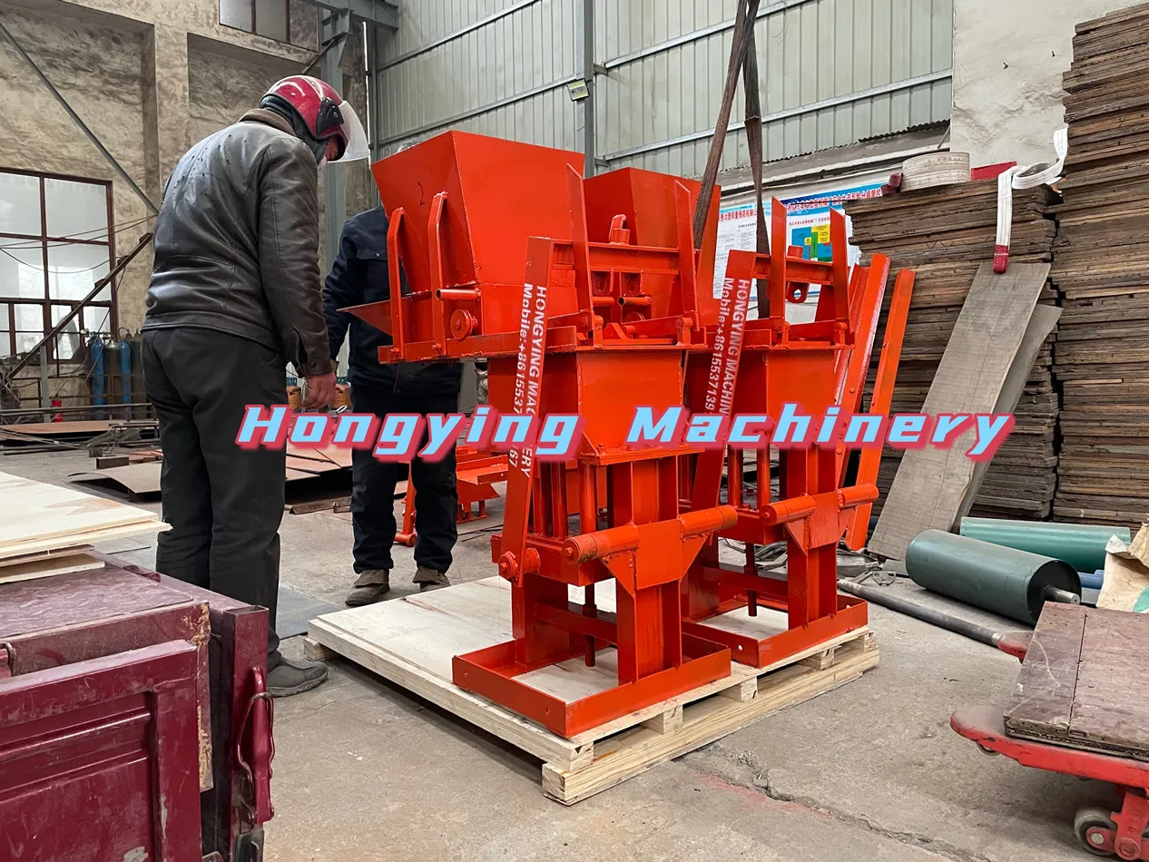 Soil Interlocking Brick Machine / Compressed Earth Blocks Machines