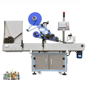 Fastly speed custom fully automatic sticker horizontal small bottle labeling machine