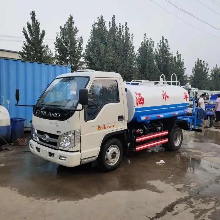 Used Dongfeng 5cbm M3 Water Tanker Sprinkler Truck 5Ton Used Spray Truck