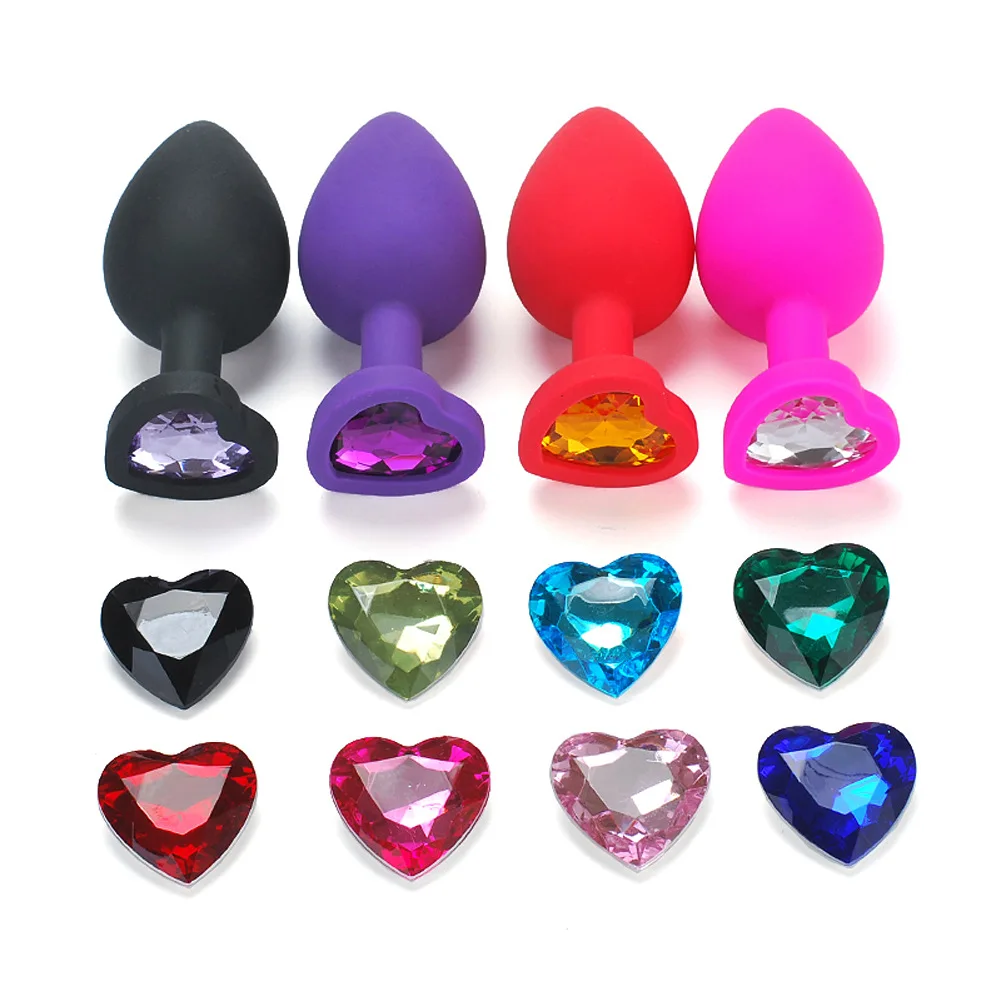 硅胶心形男女对接插头3码可用肛交玩具珠宝 - Buy Anal Plug Silicone For Menbutt-plugjewelery Butt Plugheart Shape Base Jewelery Butt Plugmen Women Anal Plug Siliconewaterproof Heart Shape Anal Plugpink Purple Heart Shape Anal Plug3 Sizes Available Butt-plug Product on Alibaba.com