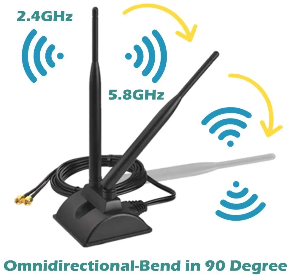 Removable antennas router for network 5 dbi wifi mag mount antenna