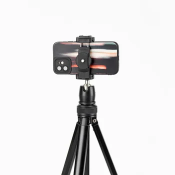 Compact Tripod Stand Portable Tripod With 360 Rotation Ball Head DIGI-500+MH-8 Universal Camera Phone Lightweight Stand detail image