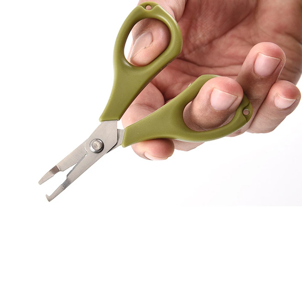 portable mini size braided fishing scissors