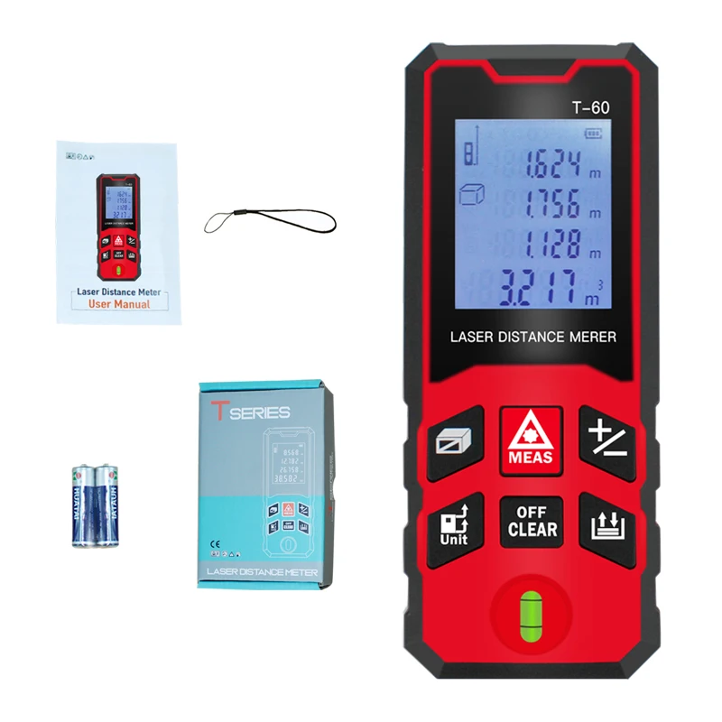 Laser Rangefinder 40m Handheld High-precision Laser Measure infrared Measuring Distance Meter Electronic Ruler
