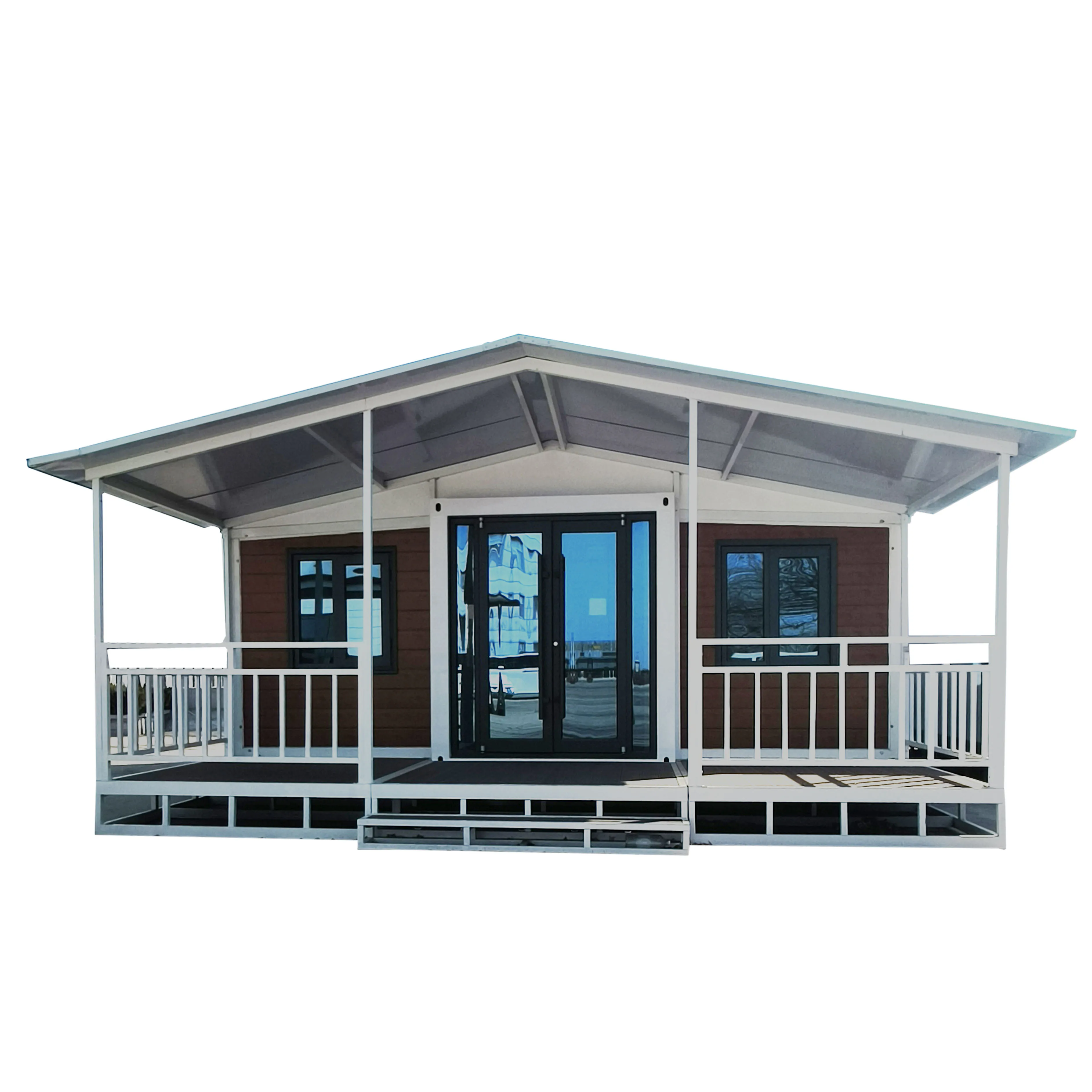 Ready-Made 20ft Expandable Container Durable Flat Pack Foldable Design for Outdoor Restaurant Use Made Steel Sandwich Panel