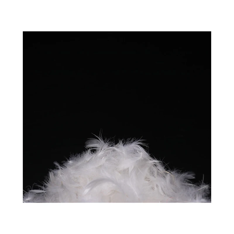 High quality long duration high fluffy feather filling material 15% white duck feather