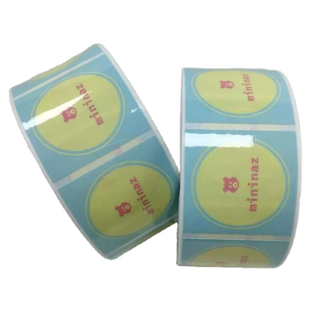 Decal Label with Glossy Roll Stickers with Strong Adhesive Glue Label Printed with Strong Adhesive Glue