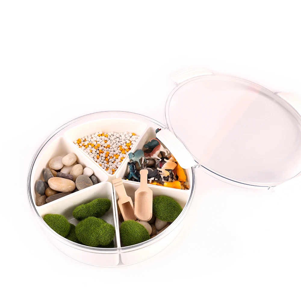 Подносы Монтессори для малышей сенсорные игрушки ферма обучение счету животных поднос сортировки сенсорная корзина коробка хранения аутистов